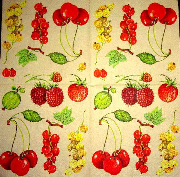 024 Beeren - 3-lagig (creme) - Atelier